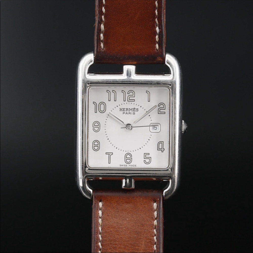 Hermès Cape Cod Double Tour Strap Wristwatch